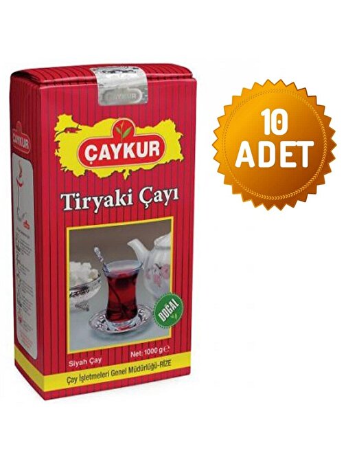 Çaykur Tiryaki Çay 1 kg 10 Adet