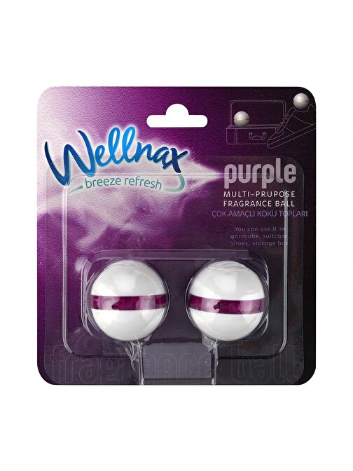 Wellnax Çok Amaçlı Koku Topları Purple