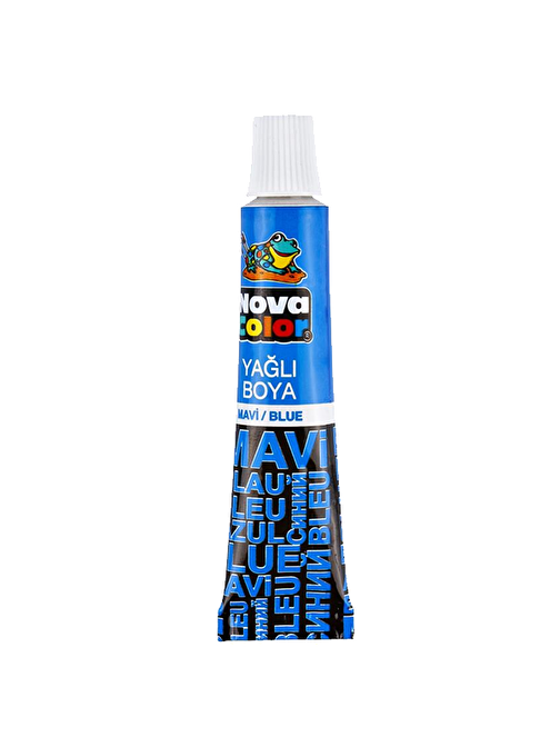 Nova Color Yağlı Boya Tüp Mavi NC-129