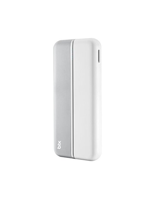 Bix iData Air Hafızalı Çift Çıkışlı 10000 mAh 64 GB USB Kablolu Powerbank