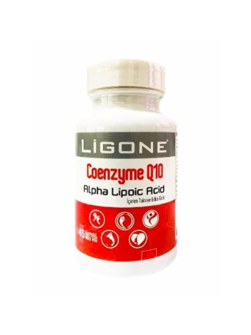 Ligone Coenzyme Q10 Alpha Lipoic Acid 45 Kapsül