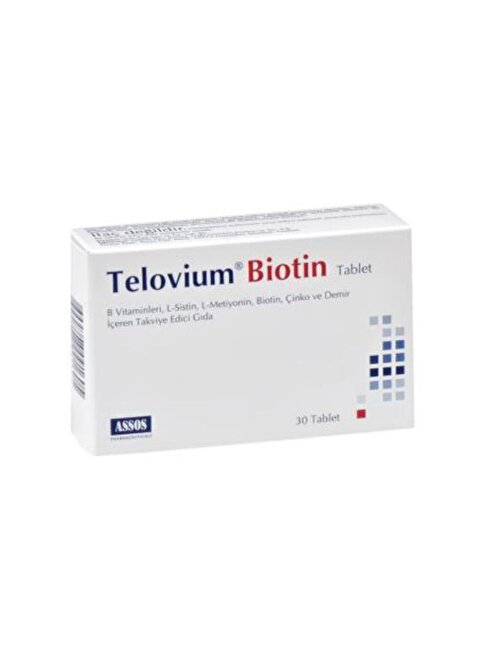 Assos Telovium Biotin 30 Tablet
