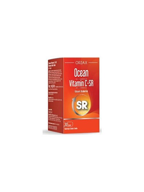 Ocean Vitamin C-Sr 30 Tablet