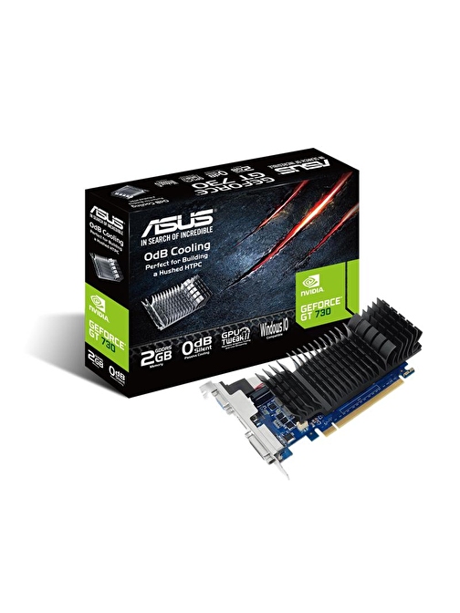 Asus GeForce GT 730 2 GB GDDR5 PCle 2.0 64 Bit Ekran Kartı