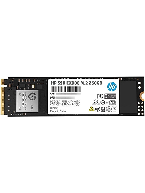 HP EX900 2YY43AA 250 GB M2 SSD