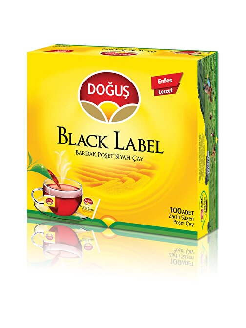 Doğuş Çay Black Label Bardak Poşet Çay 100 x 2 gr