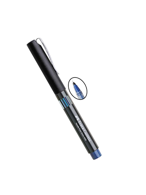 Faber-Castell Pilot Kalem İğne Uçlu 0.5 Needle Point Roller 0,5 Uçlu Faber-Castell Pilot Kalem 1 Adet Mavi
