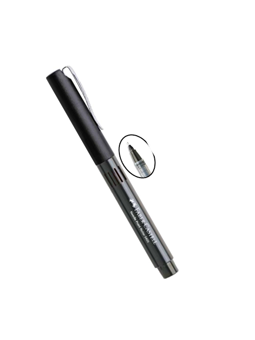 Faber-Castell Siyah Pilot Kalem İğne Uçlu 0.5 Needle Point Roller 0,5 Uçlu Faber-Castell Pilot Kalem Siyah 1 Adet