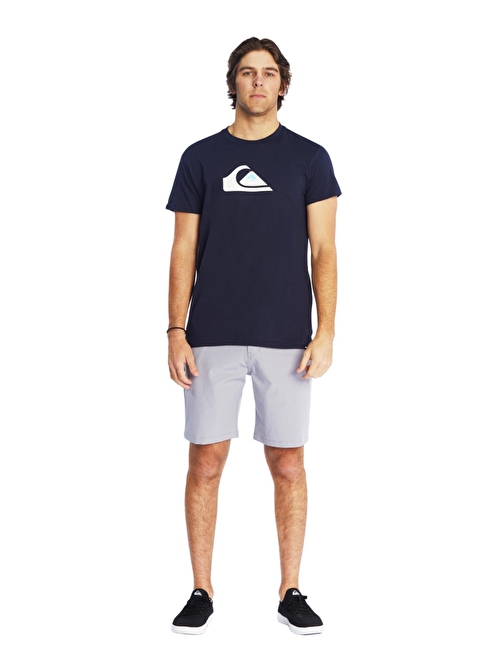 Quiksilver Eqyzt06534 - Comp Logo Ss Erkek T-Shirt Lacivert S