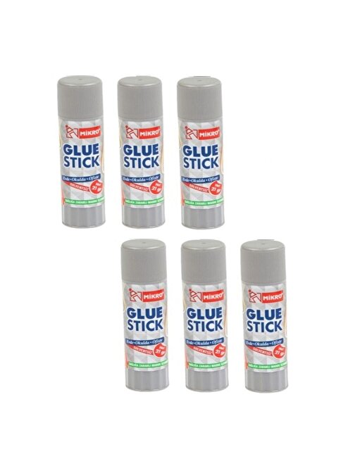 Mikro Glue Stick Yapıştırıcı 21 Gr 6 Adet