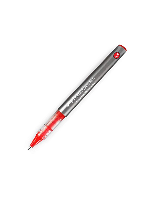 Faber-Castell Pilot Kalem İğne Uçlu 0.5 Free Ink Roller Micro Document Prof 0,5 Uçlu Faber-Castell Pilot Kalem 1 Adet Kırmızı