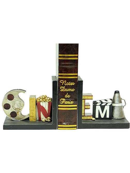 HİLALSHOP Kitap Stoper Cinema Dekoratif Hediyelik