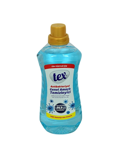 Tex Antibakteriyel Genel Amaçlı Yüzey Temizleyici Mavi 1.5 lt