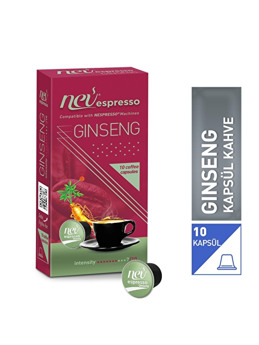 Nev Kahve Ginseng Kapsül Kahve 1 Kutu