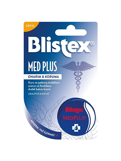 Blistex Lip Med Plus Balm Kavanoz 7 Gr