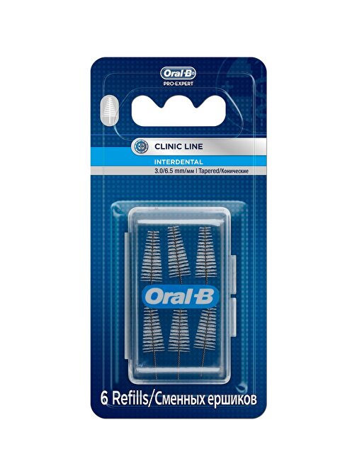 Oral-B Arayüz Fırçası Yedek Fırça 6.5 mm Beyaz