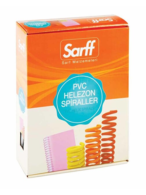 Sarff Şeffaf 4:1 PLS Helezon Tel 14 mm 100 Adet