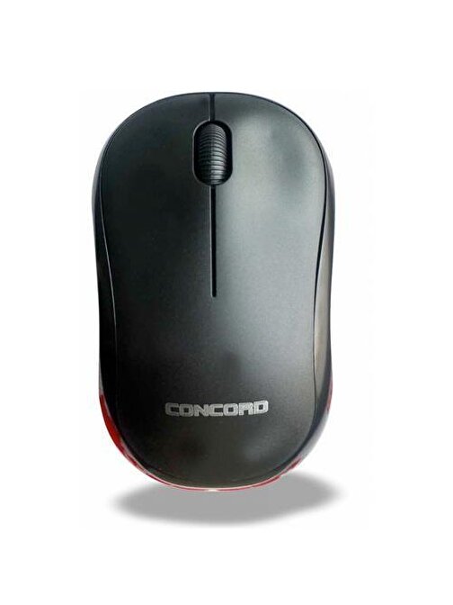 Concord Wireless 1200 DPI Kablosuz 3D Siyah Optik Mouse