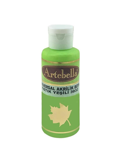 Artebella Su Bazlı Akrilik Boya 130 Ml Şişe 1 Adet 3032 Fıstık Yeşili