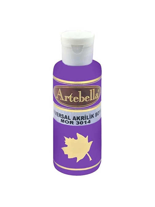 Artebella Su Bazlı Akrilik Boya 130 Ml Şişe 1 Adet 3014 Mor