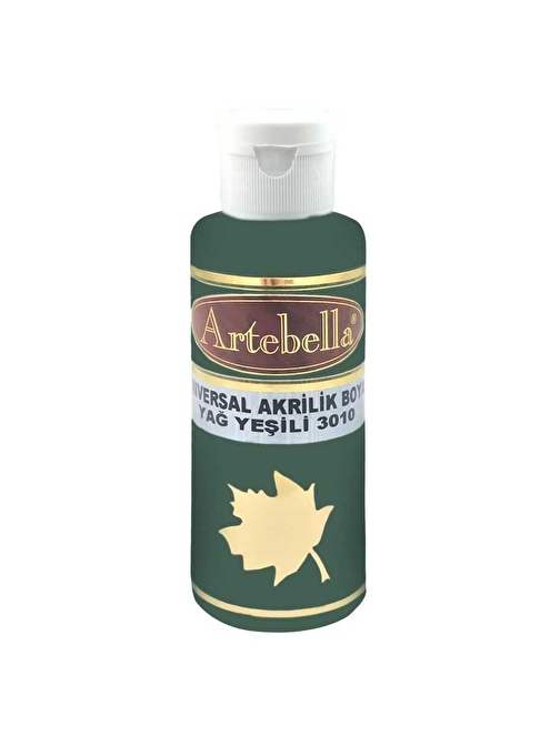 Artebella Su Bazlı Akrilik Boya 130 Ml Şişe 1 Adet 3010 Yağ Yeşili