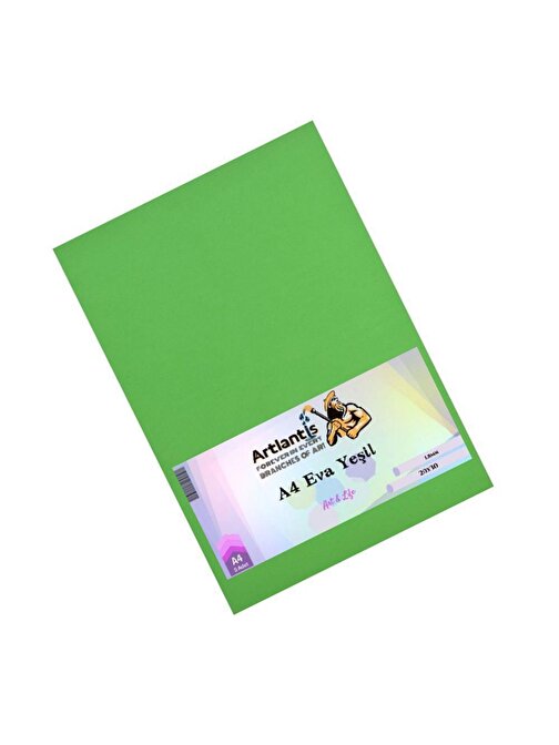 Artlantis Eva Düz A4 20 x 28 Fotokopi Kağıdı Yeşil 5 Adet