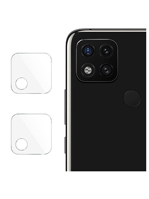 Ecrmobile Xiaomi Redmi 9C Nano Kamera Lens Koruyucu Şeffaf 2 Adet