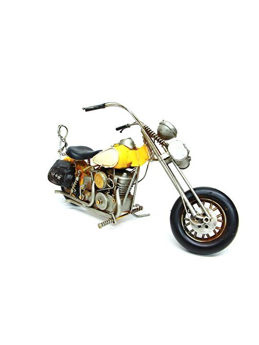HİLALSHOP Dekoratif Metal Motosiklet Biblo Dekoratif Hediyelik Model 62