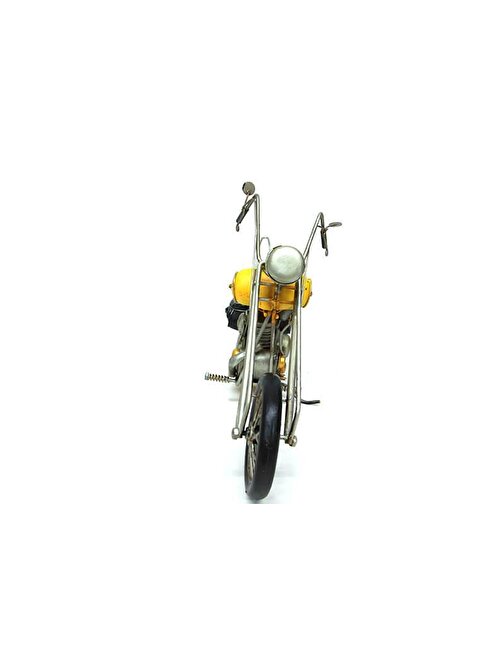 HİLALSHOP Dekoratif Metal Motosiklet Biblo Dekoratif Hediyelik Model 65