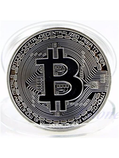 HİLALSHOP BitCoin Madeni Hediyelik Coin Sanal Para