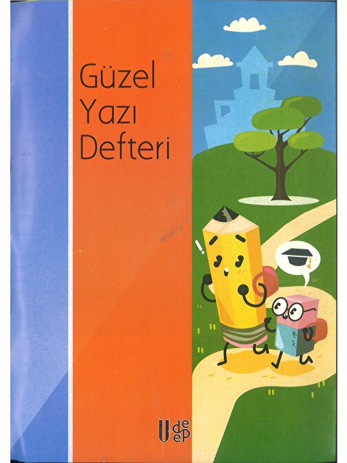 Umut Güzel Yazı Defteri Klavuz Çizgili A4 Boy Umut Güzel Yazı Defteri 40 Yaprak A4 Boy Mavi