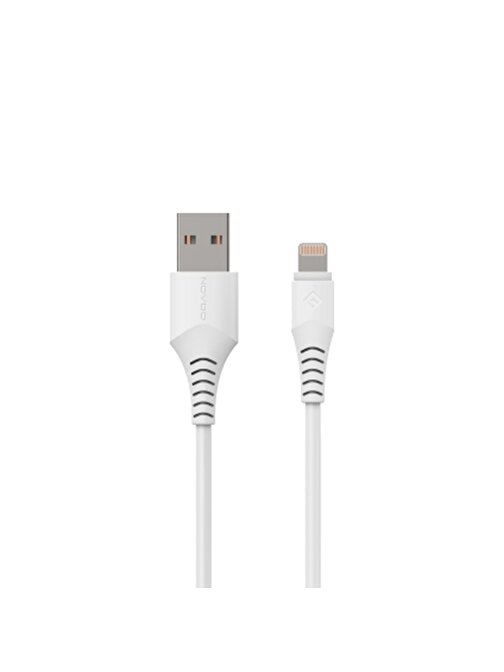 Novoo Apple iPhone Uyumlu MFI Lisanslı USB to Lightning Hızlı Şarj Kablosu 1.8 m