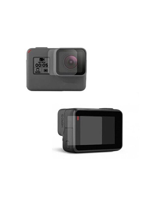 Kingma GoPro Hero 5 - 6 Uyumlu LCD - Lens Koruyucu Kamera Aksesuarı