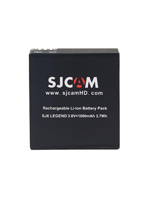 Sjcam Sj6 Legend 4K Aksiyon Kamera Yedek Bataryası