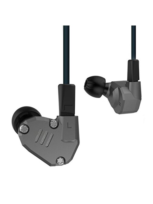 Kz Zs6 Kablosuz Silikonlu Kulak İçi Bluetooth Kulaklık Gümüş