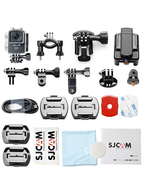 Sjcam M20 4K 2160p 24 Fps Aksiyon Kamerası Siyah