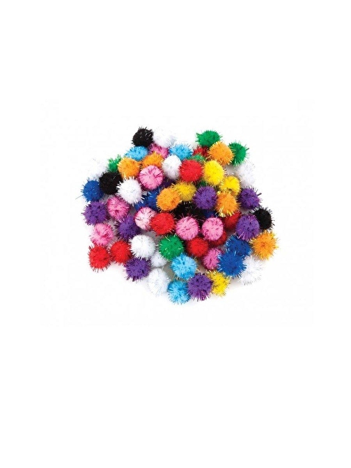 Puti Pom Pom 20Mm Metalik