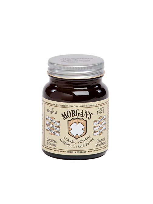 Morgan'S Pomade Classic Almond Oil Shea Butter Cream Label Klasik Pomat 100 gr