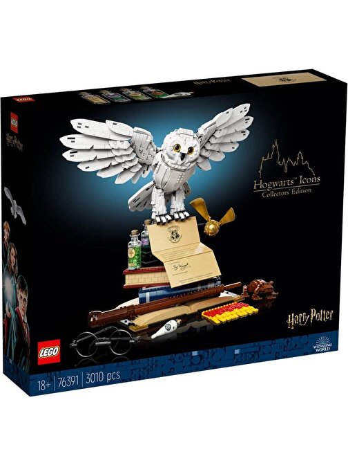 LEGO Harry Potter 76391 Hogwarts Simgeleri ( 3010 Parça)
