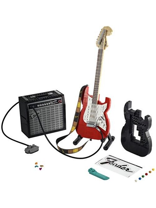 Lego Ideas Fender Stratocaster 1074 Parça 21329
