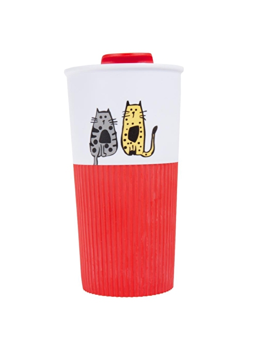 Biggdesign Cats 450 Ml Plastik Mug