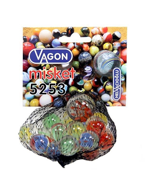 Vagon (Gt8) HVC - 5253 Park Bahçe İçin Plastik Misket 7 - 9 Yaş 25+1 Adet