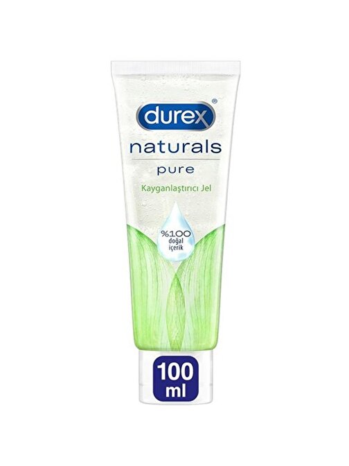 Durex Naturals Pure Su Bazlı Kayganlaştırıcı Jel 100 ml