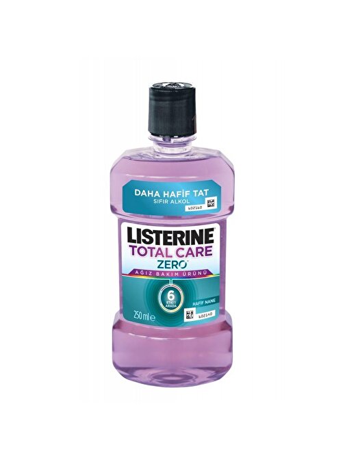 Listerine Total Care 6 Etki 1 Arada Hafif Nane Aromalı Alkolsüz Ağız Çalkalama Suyu