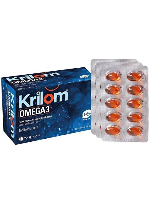 Krilom Omega 3 50 Kapsül