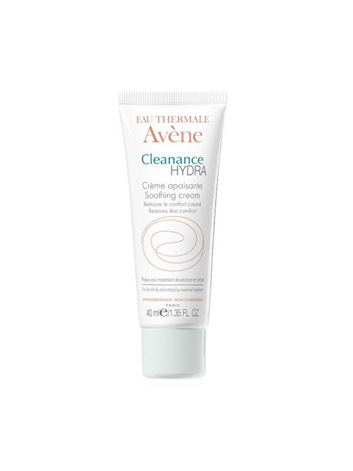 Avene Kurumuş Ve Yağlı Ciltler İçin Yatıştırıcı Krem - Cleanance Hydra Cream 40 ml