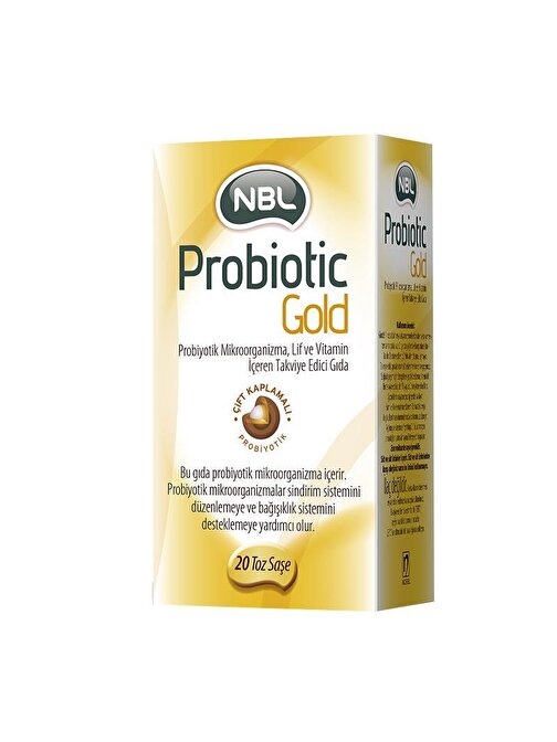 Nbl Probiotic Gold 20 Saşe Takviye Edici Gıda