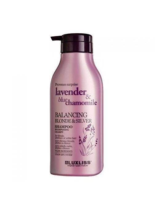 Luxliss Lavanta Sarı Boyalı Saçlar İçin Silver Şampuan 500 ml