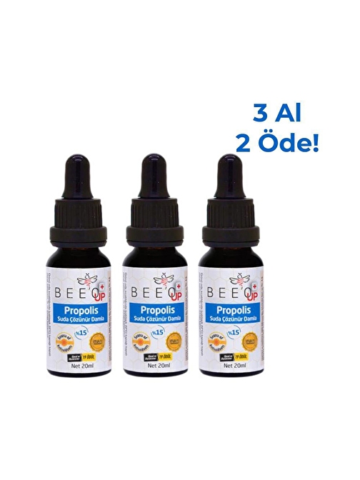 Beeo Up Propolis Suda Çözünür Damla 20Ml 3 Al 2 Öde