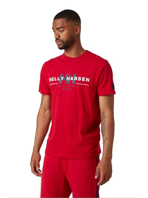 Helly Hansen Hha.53763 - Hh Rwb Graphic T-Shirt Kırmızı M